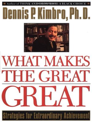 cover image of What Makes the Great Great